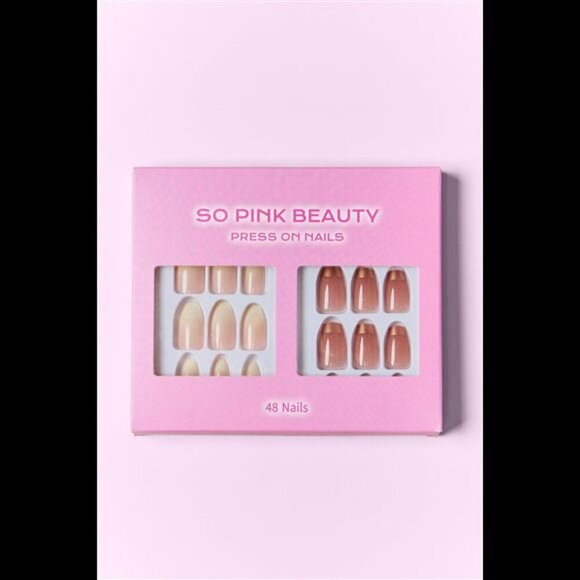 SO PINK BEAUTY Press On Nails 2 Packs - Picture 6 of 16